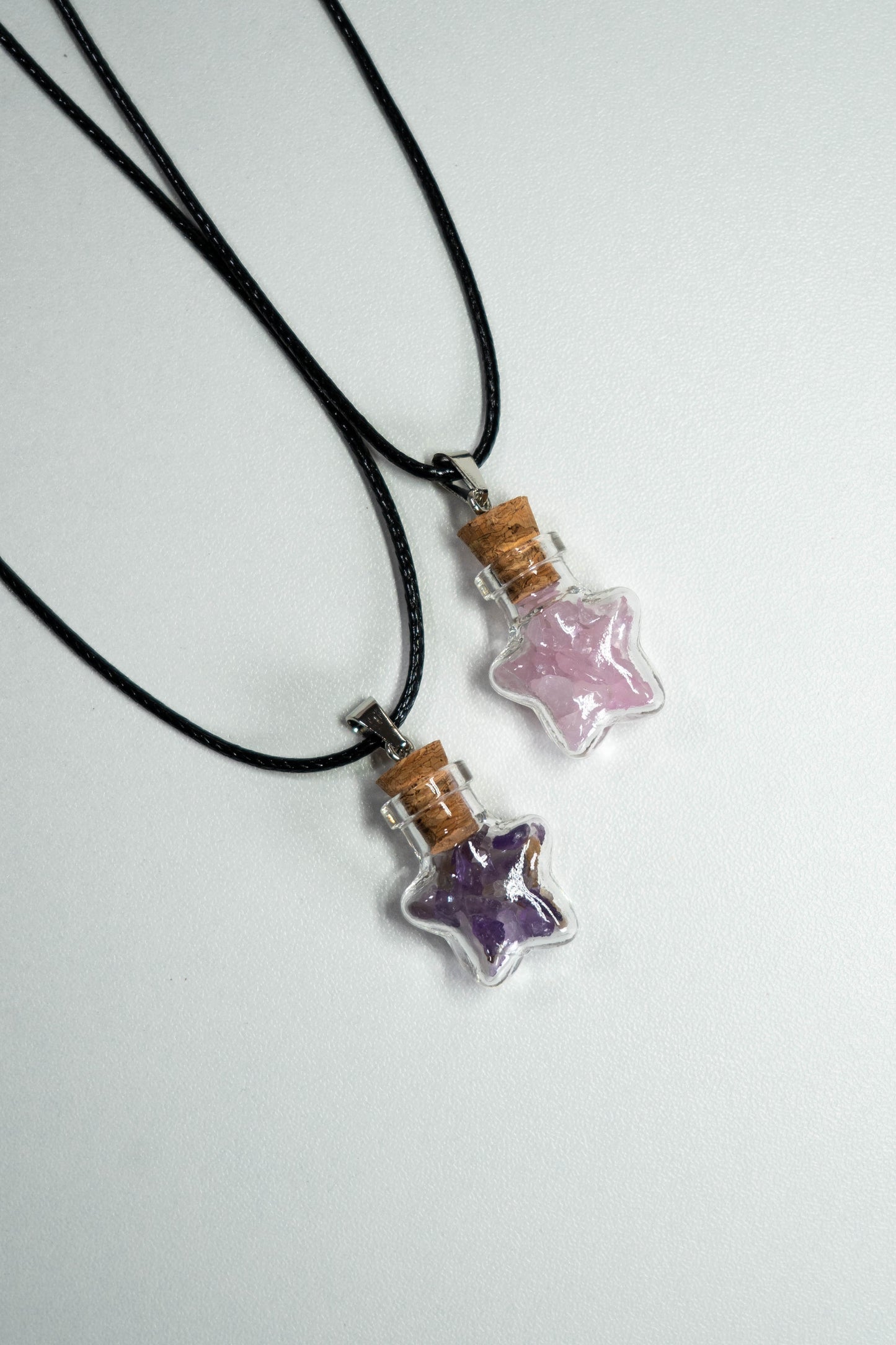 Collar con estrella de cuarzos