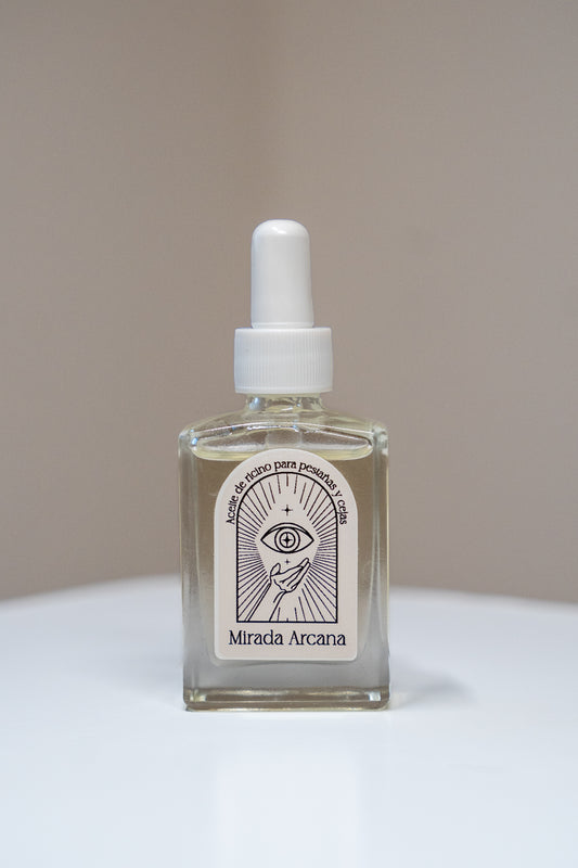 Mirada Arcana | Aceite de ricino para pestañas y cejas