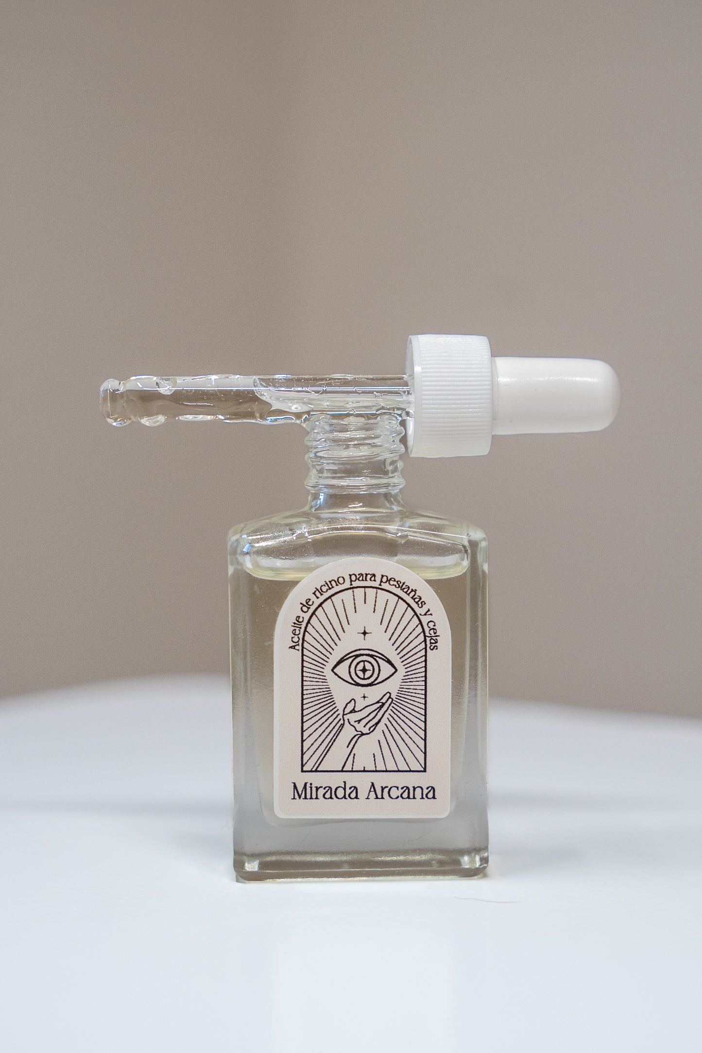 Mirada Arcana | Aceite de ricino para pestañas y cejas